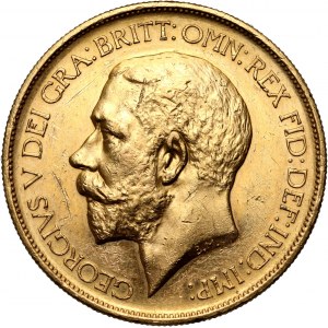 Great Britain, George V, 5 Pounds 1911, Proof