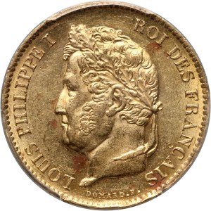 Frankreich, Louis Philippe I., 40 Franken 1834 A, Paris