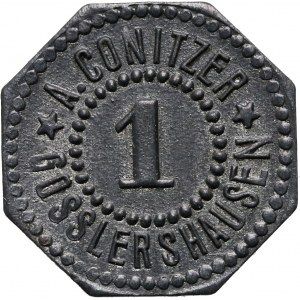 Jablonowo Pomorskie (Gosslershausen), 1 fenig, Issuer: Alexander Conitzer's Department Store