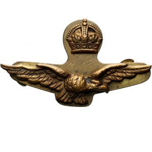 Wielka Brytania, odznaka oficerska RAF na czapkę