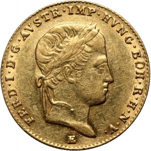 Austria, Ferdinand I, Ducat 1847 E, Karlsburg