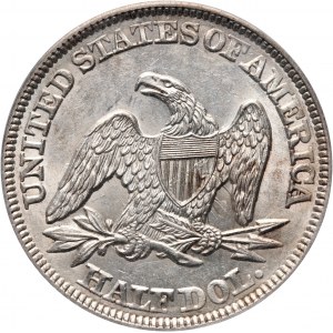 USA, 1/2 Dollar 1857, Philadelphia