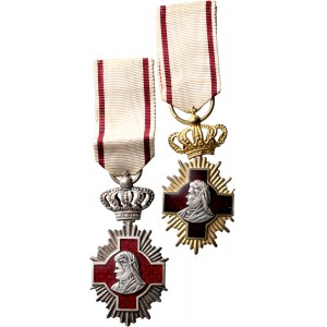 Romania, Gold and Silver Cross of Sanitary Merit 1913