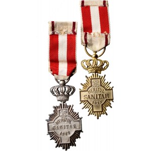 Rumunia, Złoty i Srebrny Krzyż Zasługi sanitarnej 1913