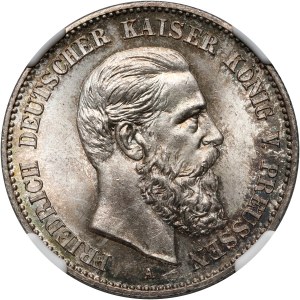 Germany, Prussia, Friedrich III, 2 Mark 1888 A, Berlin