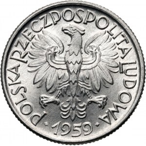 PRL, 2 zloty 1959, Berries