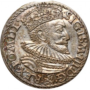 Sigismund III Vasa, trojak 1592, Malbork