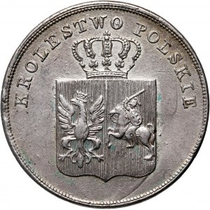 Powstanie Listopadowe, 5 złotych 1831 KG, Warszawa