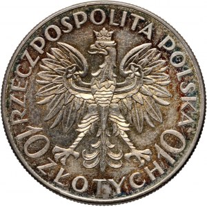 II RP, 10 zloty 1933, Warsaw, Romuald Traugutt