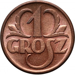 II RP, 1939 penny, Warsaw