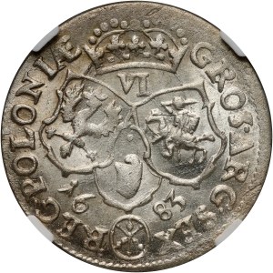 John III Sobieski, sixpence 1683 TLB, Bydgoszcz