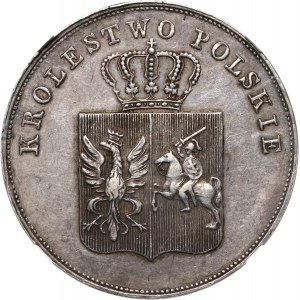 Powstanie Listopadowe, 5 złotych 1831 KG, Warszawa - bez kreski ułamkowej