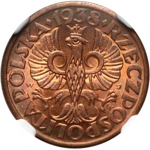 II RP, penny 1938, Warsaw