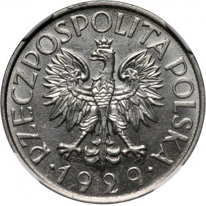 II RP, 1 zloty 1929, Warsaw