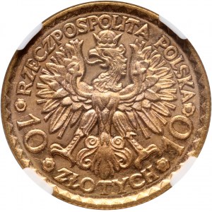 II RP, 10 złotych 1925, Warszawa, Bolesław Chrobry