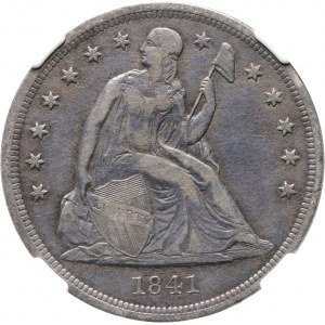USA, Dollar 1841, Philadelphia, Liberty Seated