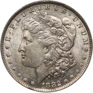 USA, Dollar 1882 O/S, New Orleans, Morgan