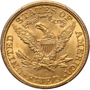 USA, 5 Dollars 1907, Philadelphia