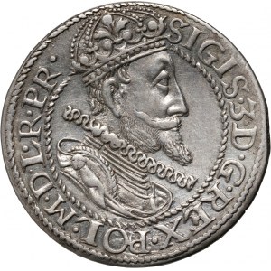 Sigismund III. Wasa, ort 1614, Danzig
