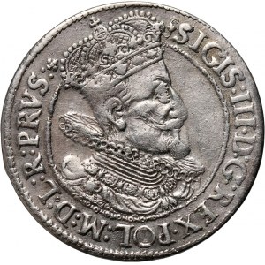 Sigismund III. Wasa, ort 1615, Danzig