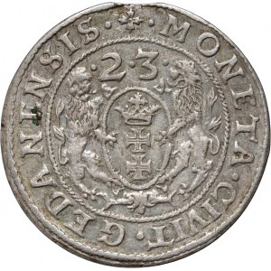 Sigismund III. Wasa, ort 1623, Danzig