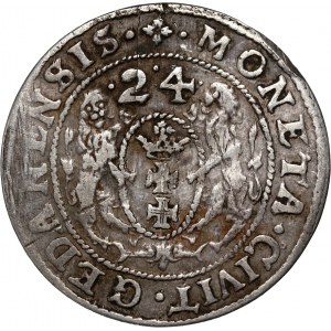 Sigismund III. Wasa, ort 1624, Danzig