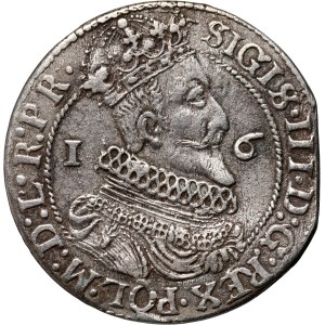 Zygmunt III Waza, ort 1624/23, Gdańsk, data przebita z 23
