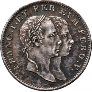 Austria, Franciszek I, Żeton Koronacyjny 1830