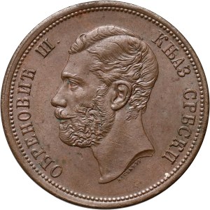 Serbia, Michał Obrenowić III, 10 para 1868