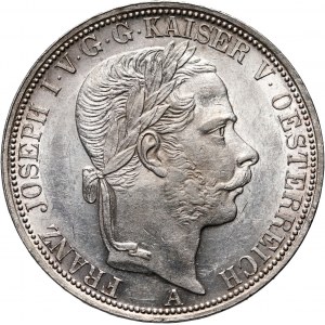 Austria, Franz Josef I, Vereinsthaler 1867 A, Vienna
