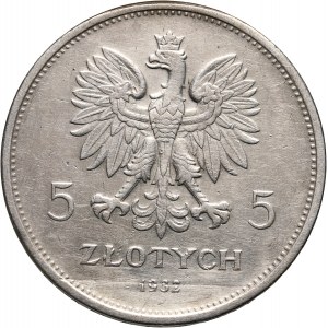 II RP, 5 złotych 1932, Warszawa, Nike