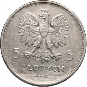II RP, 5 Zloty 1932, Warschau, Nike