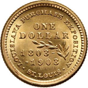 Vereinigte Staaten von Amerika, Dollar 1903, 100. Jahrestag des Louisiana-Kaufs, William McKinley