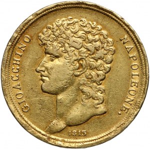 Italy, Naples & Sicily, Joachim Murat, 40 Lire 1813
