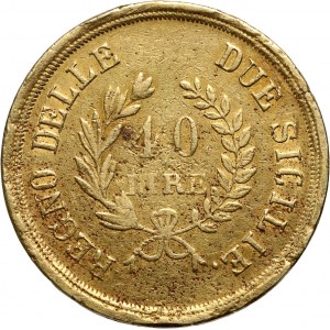Italien, Neapel und Sizilien, Joachim Murat, 40 Lire 1813