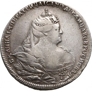 Russia, Anna, Rouble 1740, Moscow