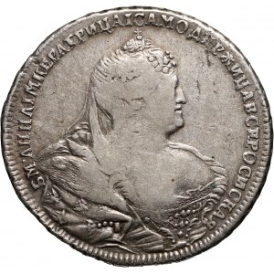 Russia, Anna, Rouble 1740, Moscow