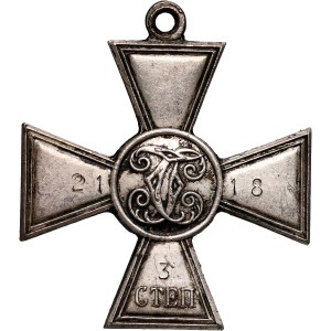 Rosja, Mikołaj II, Krzyż Świętego Jerzego III stopnia