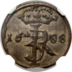 John III Sobieski, a 1688 shekel, Gdansk, Poland