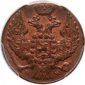 Russian partition, Nicholas I, 1839 MW penny, Warsaw