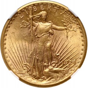 USA, 20 Dollars 1924 D, San Francisco, Denver