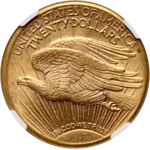 USA, 20 Dollars 1924 D, San Francisco, Denver