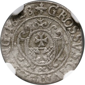 Swedish occupation, Gustav II Adolf (1626-1632), 1628 penny, Elblag