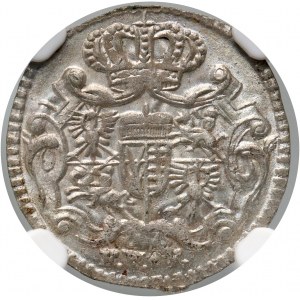 August III, 1/48 thaler (half-penny) 1756 FWôF, Dresden