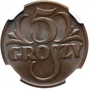 II RP, 5 groszy 1935, Warsaw