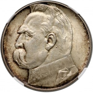 II RP, 10 złotych 1939, Józef Piłsudski, Warszawa