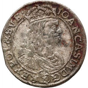 John II Casimir, sixpence 1667 TLB, Bydgoszcz