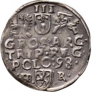 Sigismund III Vasa, trojak 1598, Wschowa