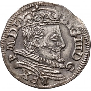 Zygmunt III Waza, trojak 1598, Lublin, pełna data