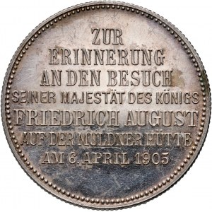 Niemcy, Saksonia, Fryderyk August III, 2 marki 1905 E
